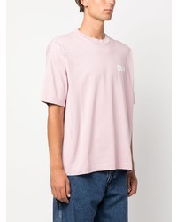 T-shirt à col rond imprimé rose Levi's