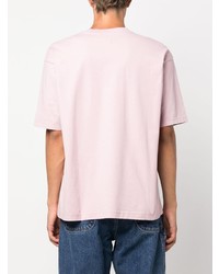 T-shirt à col rond imprimé rose Levi's