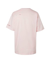 T-shirt à col rond imprimé rose Burberry