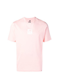 T-shirt à col rond imprimé rose New Balance