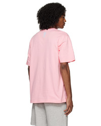 T-shirt à col rond imprimé rose Billionaire Boys Club