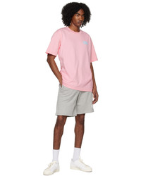 T-shirt à col rond imprimé rose Billionaire Boys Club