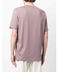 T-shirt à col rond imprimé rose PS Paul Smith