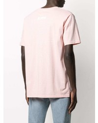 T-shirt à col rond imprimé rose Zadig & Voltaire