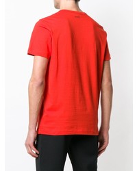 T-shirt à col rond imprimé rouge BOSS HUGO BOSS