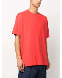 T-shirt à col rond imprimé rouge Comme Des Garcons SHIRT