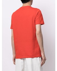 T-shirt à col rond imprimé rouge PS Paul Smith