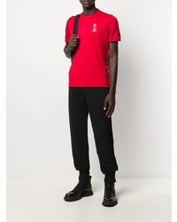 T-shirt à col rond imprimé rouge North Sails x Prada Cup