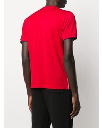 T-shirt à col rond imprimé rouge North Sails x Prada Cup