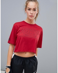 T-shirt à col rond imprimé rouge Nike Training