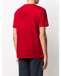 T-shirt à col rond imprimé rouge Polo Ralph Lauren