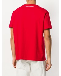 T-shirt à col rond imprimé rouge Perfect Moment