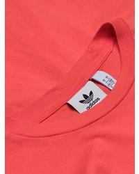 T-shirt à col rond imprimé rouge adidas