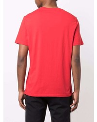 T-shirt à col rond imprimé rouge Zadig & Voltaire