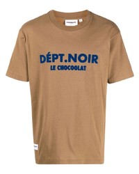 T-shirt à col rond imprimé tabac Chocoolate