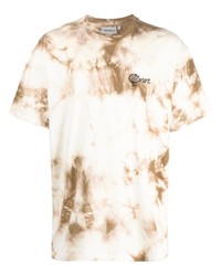 T-shirt à col rond imprimé tie-dye beige Carhartt WIP