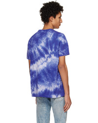 T-shirt à col rond imprimé tie-dye bleu marine Polo Ralph Lauren