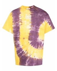 T-shirt à col rond imprimé tie-dye multicolore BEL-AIR ATHLETICS