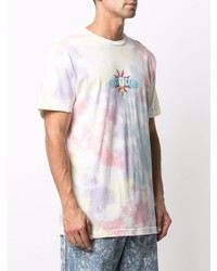 T-shirt à col rond imprimé tie-dye multicolore RIPNDIP