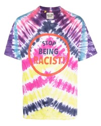 T-shirt à col rond imprimé tie-dye multicolore GALLERY DEPT.