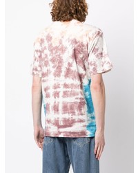 T-shirt à col rond imprimé tie-dye multicolore MARKET