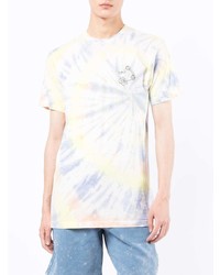 T-shirt à col rond imprimé tie-dye multicolore RIPNDIP