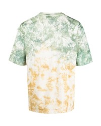 T-shirt à col rond imprimé tie-dye multicolore MARKET