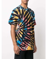 T-shirt à col rond imprimé tie-dye multicolore Nike