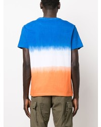 T-shirt à col rond imprimé tie-dye multicolore Polo Ralph Lauren