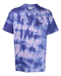 T-shirt à col rond imprimé tie-dye violet clair Carhartt WIP