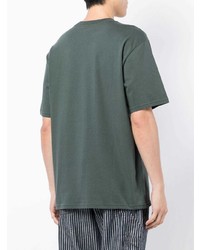 T-shirt à col rond imprimé vert foncé Carhartt WIP