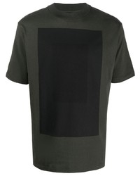 T-shirt à col rond imprimé vert foncé Levi's Made & Crafted