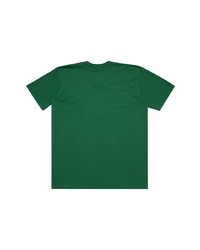 T-shirt à col rond imprimé vert foncé Supreme