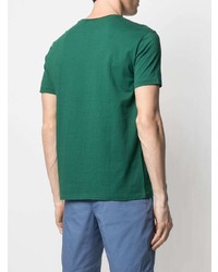 T-shirt à col rond imprimé vert foncé Polo Ralph Lauren