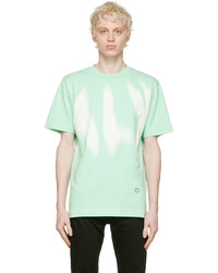 T-shirt à col rond imprimé vert menthe 1017 Alyx 9Sm