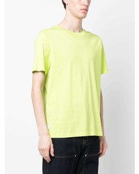 T-shirt à col rond imprimé vert menthe Stone Island Shadow Project