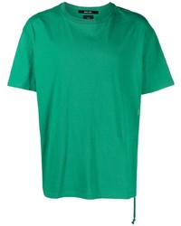 T-shirt à col rond imprimé vert Ksubi