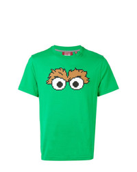 T-shirt à col rond imprimé vert Mostly Heard Rarely Seen 8-Bit