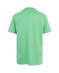 T-shirt à col rond imprimé vert Supreme