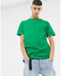 T-shirt à col rond imprimé vert Sweet Sktbs