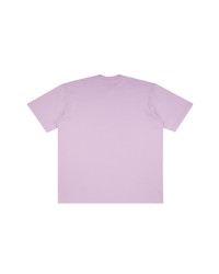 T-shirt à col rond imprimé violet clair Nike