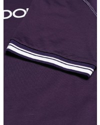 T-shirt à col rond imprimé violet Dolce & Gabbana