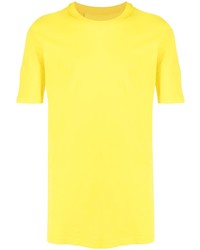 T-shirt à col rond jaune 11 By Boris Bidjan Saberi