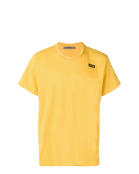 T-shirt à col rond jaune Billy Los Angeles