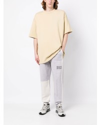 T-shirt à col rond jaune Nike