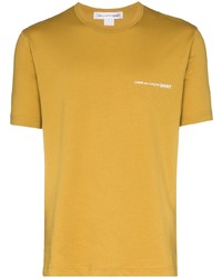 T-shirt à col rond jaune Comme Des Garcons SHIRT