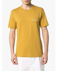 T-shirt à col rond jaune Comme Des Garcons SHIRT