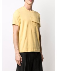 T-shirt à col rond jaune Comme Des Garcons SHIRT