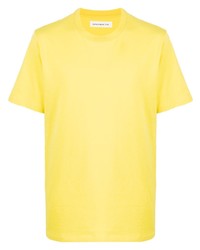 T-shirt à col rond jaune Department 5