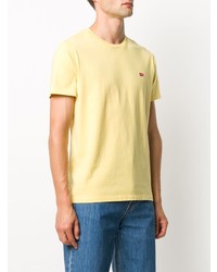 T-shirt à col rond jaune Levi's